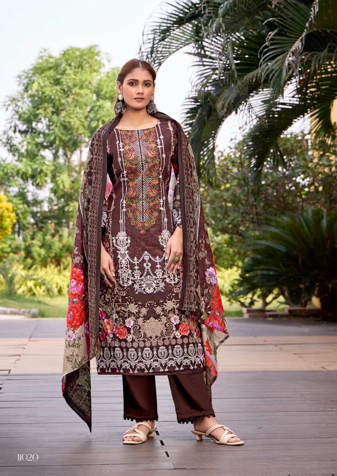 Levisha Naira Nx Vol 11 Cotton Printed Wholesale Pakistani Salwar Suit Collection - Image 3