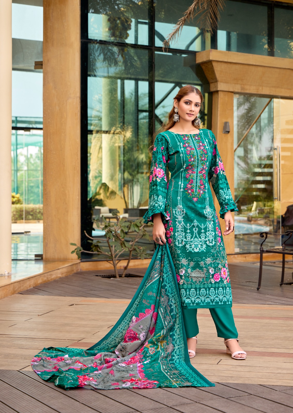 Levisha Naira Nx Vol 11 Cotton Printed Wholesale Pakistani Salwar Suit Collection - Image 7