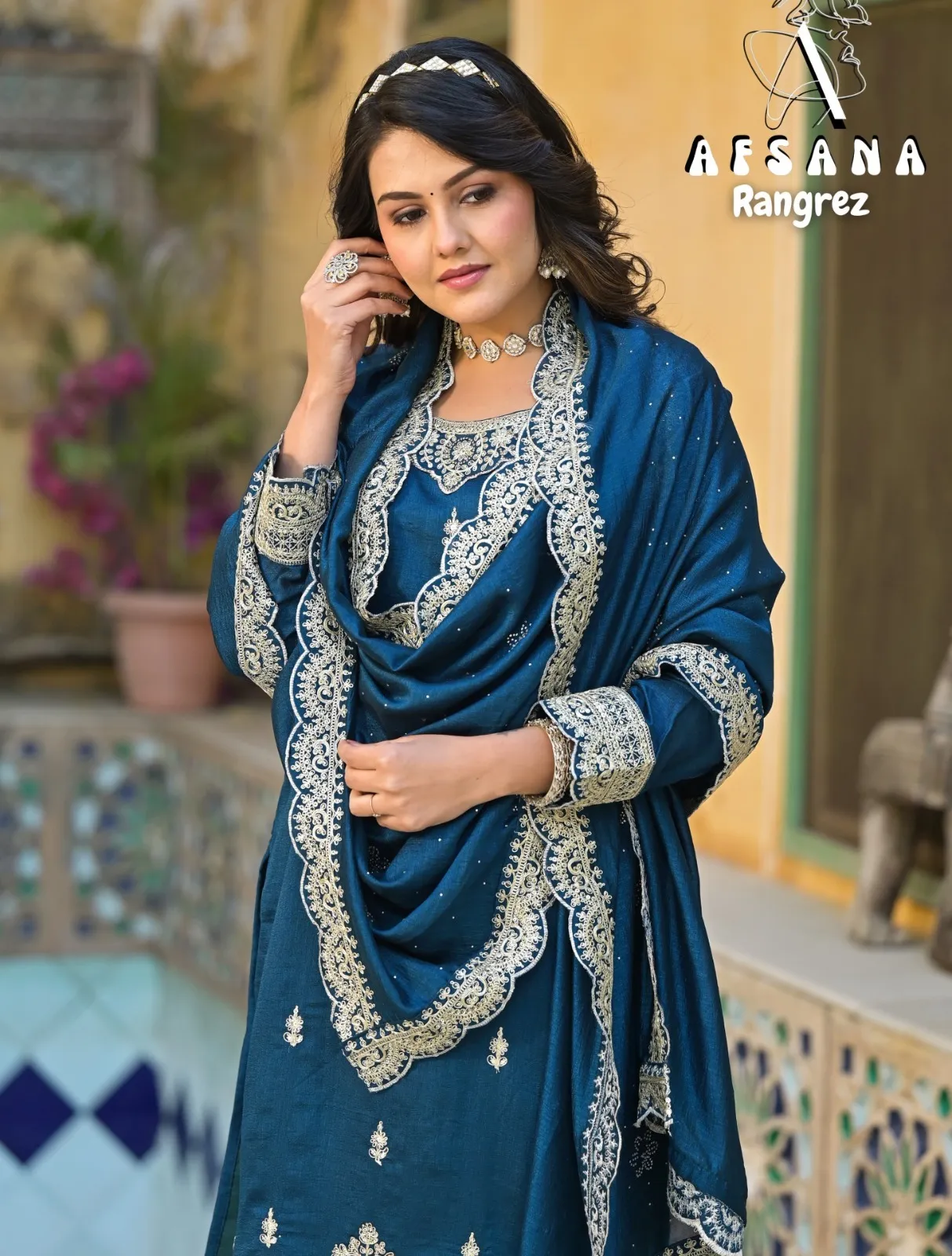 Afsana Rangrej Vichitra Wholesale Designer Salwar Suit Collection