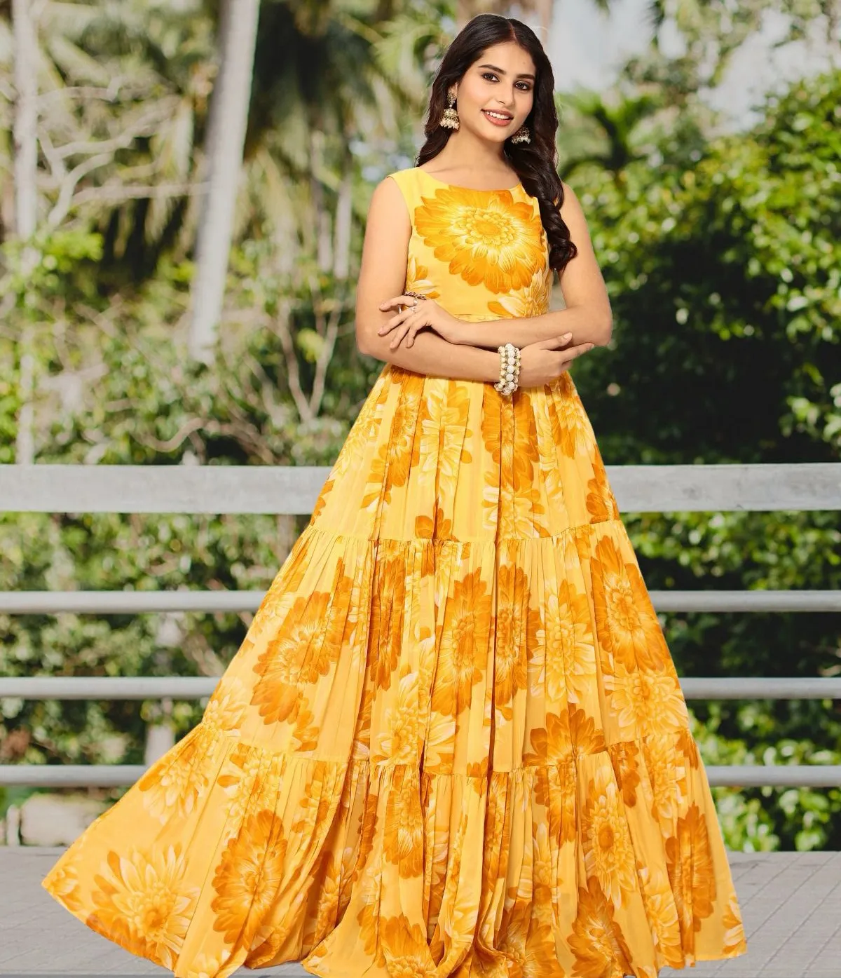 Chansi Trendz Elegance Georgette Wholesale Fancy Gown Collection