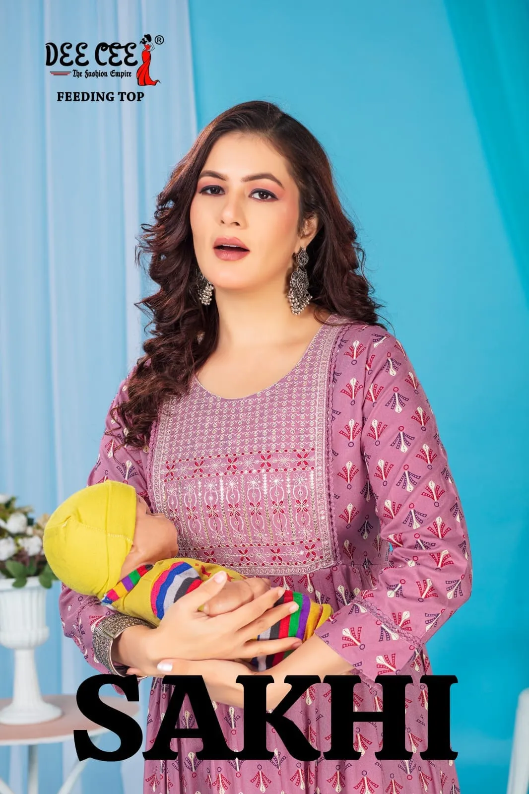 Deecee Sakhi Rayon Print Wholesale Anarkali Kurtis Collection