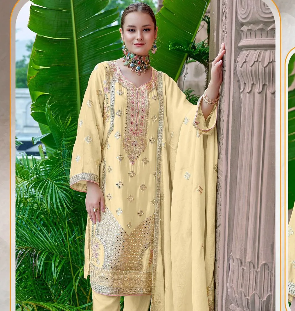Fepic 1848 Chinon Wholesale Pakistani Salwar Suit Collection