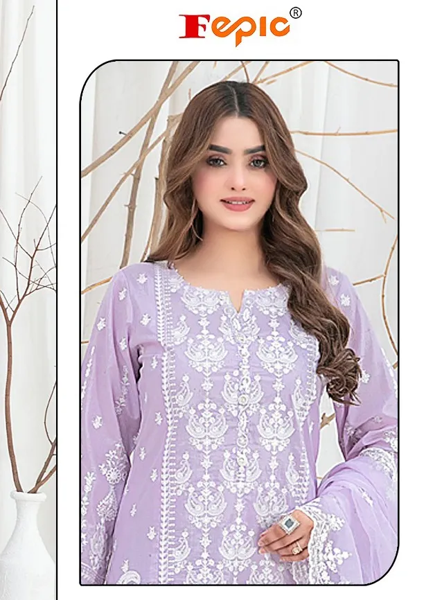 Fepic 1912 Georgette Wholesale Pakistani Salwar Suit Collection