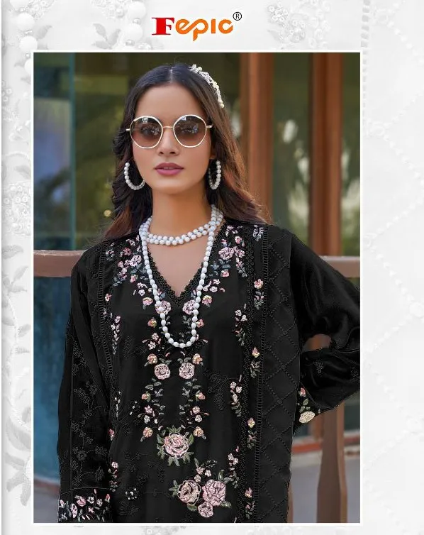 Fepic 21218 Georgette Wholesale Pakistani Salwar Suit Collection