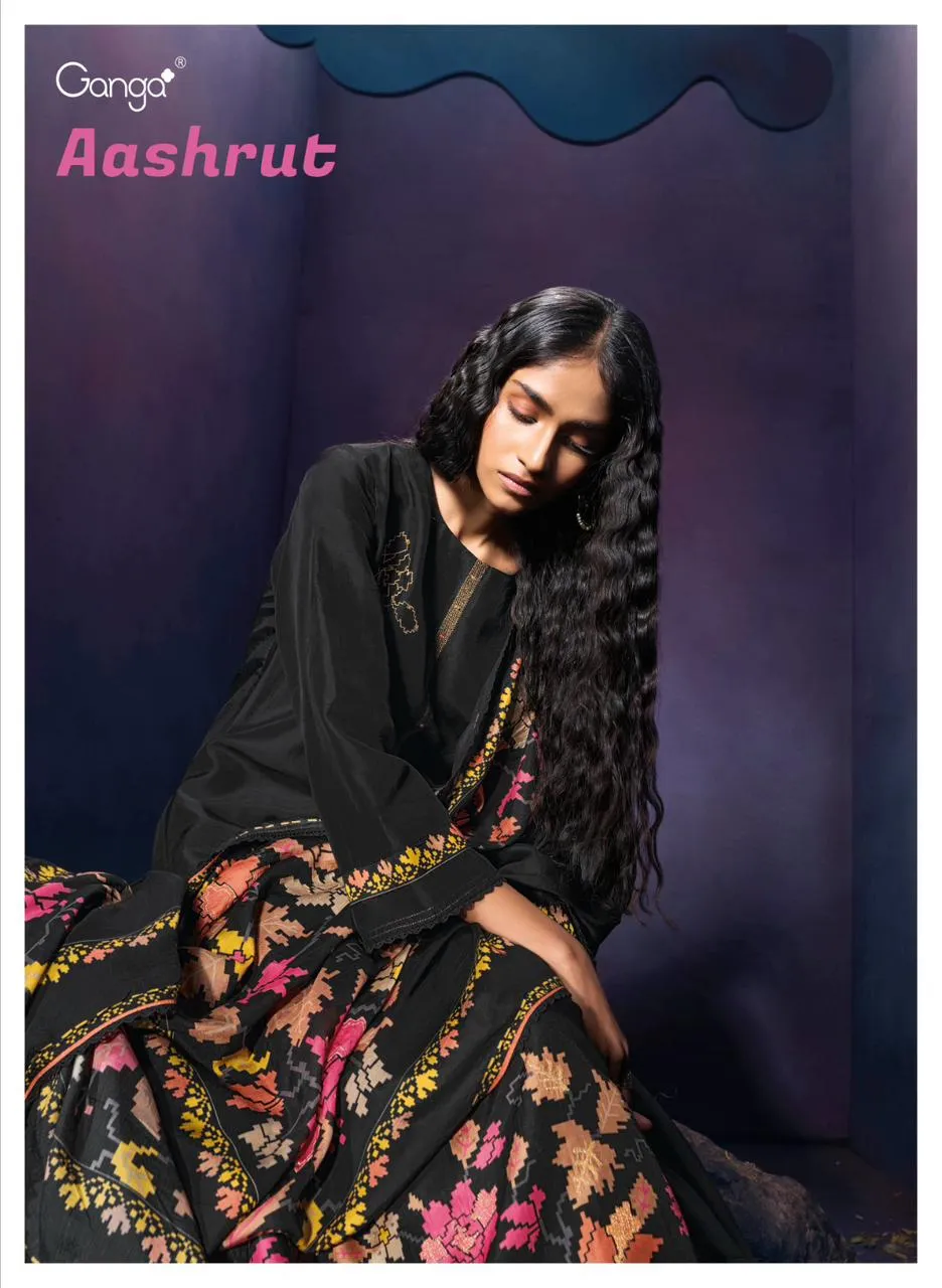 Ganga Aashrut Premium Pure Bemberg Russian Wholesale Designer Salwar Suit Collection