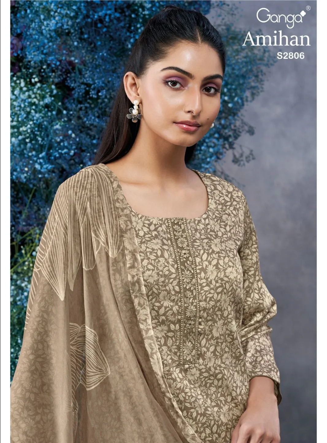 Ganga Amihan 2806 Premium Cotton Silk Wholesale Designer Salwar Suit Collection