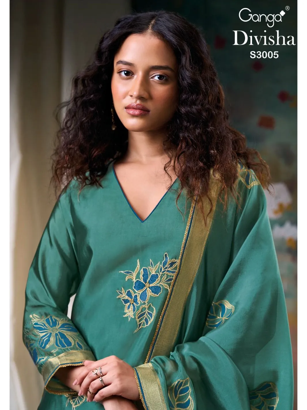 Ganga Divisha 3005 Premium Pure Viscose Woven Wholesale Designer Salwar Suit Collection