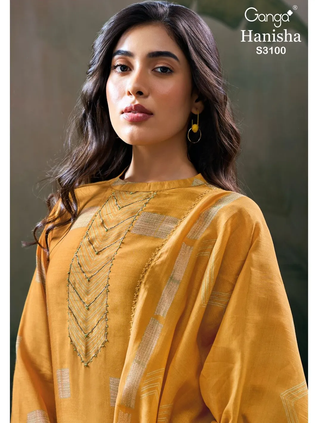 Ganga Hanisha 3100 Premium Pure Bemberg Silk Wholesale Fancy Salwar Suit Collection