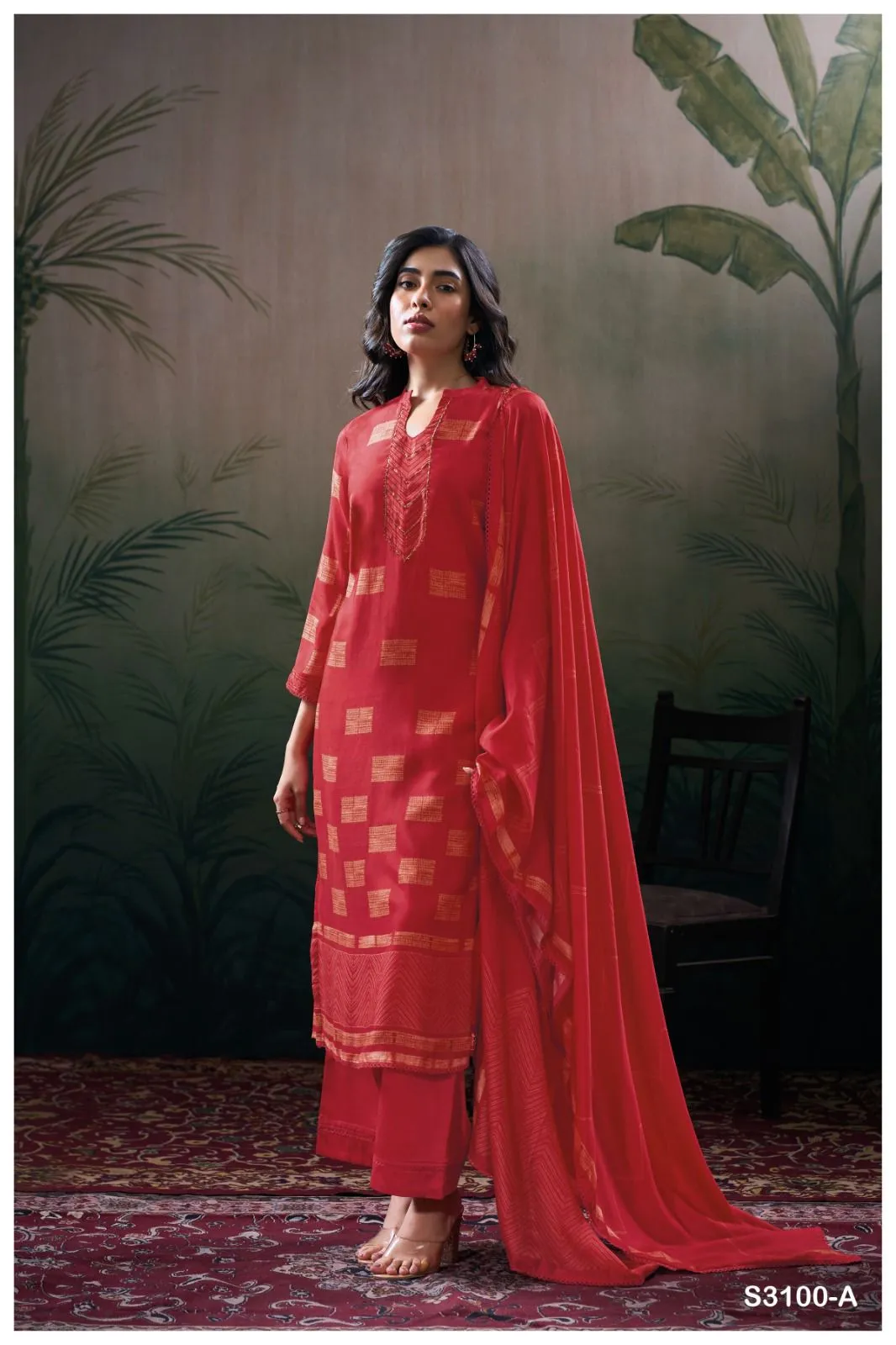 Ganga Hanisha 3100 Premium Pure Bemberg Silk Wholesale Fancy Salwar Suit Collection - Image 7