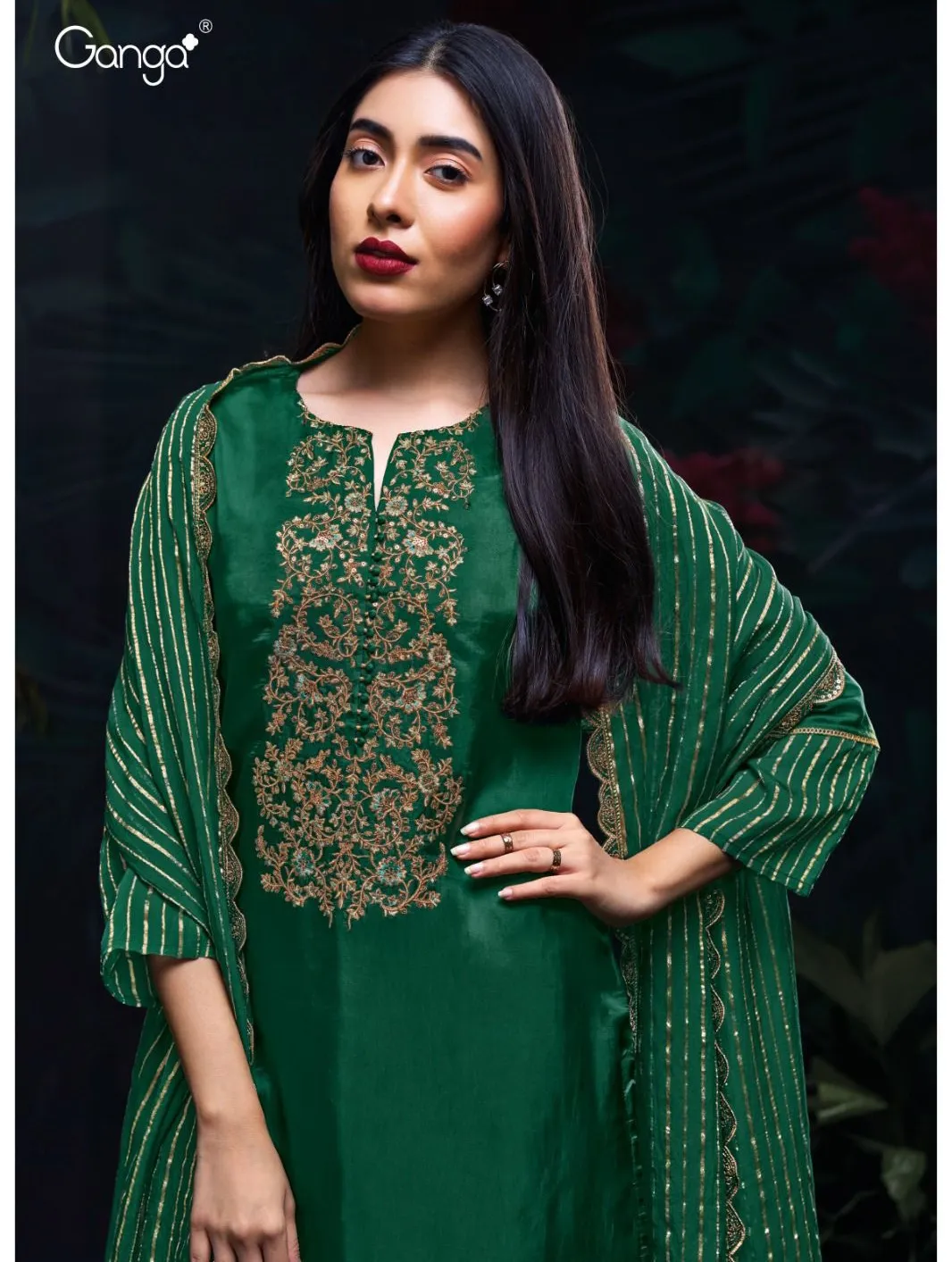 Ganga Kirthi 3113 Silk Wholesale Designer Salwar Suit Collection