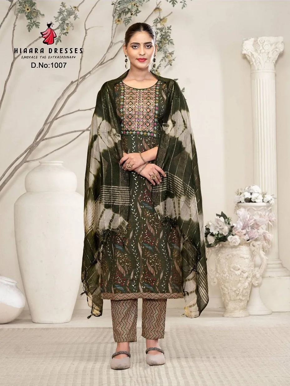 Hiaara Payal Vol 1 Heavy Capsule Reyon Foil Print Wholesale Readymade Salwar Suit Collection - Image 4