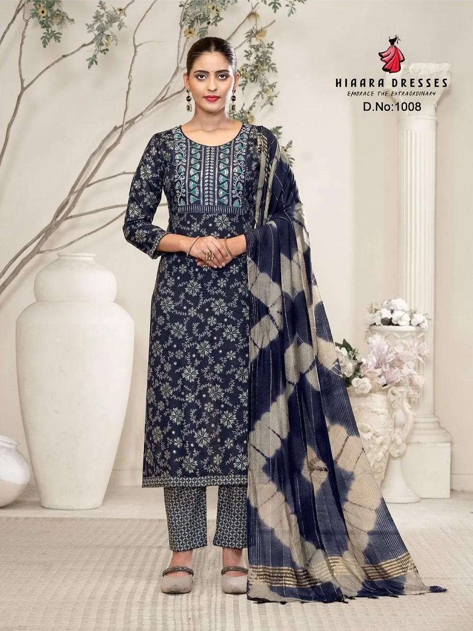 Hiaara Payal Vol 1 Heavy Capsule Reyon Foil Print Wholesale Readymade Salwar Suit Collection - Image 7