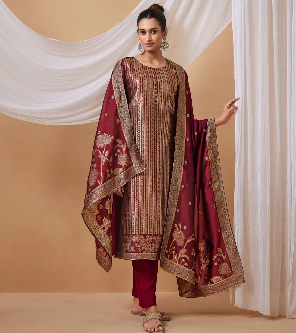 Ibiza Amayra Pure Banglory Silk Jacquard Wholesale Fancy Salwar Suit Collection