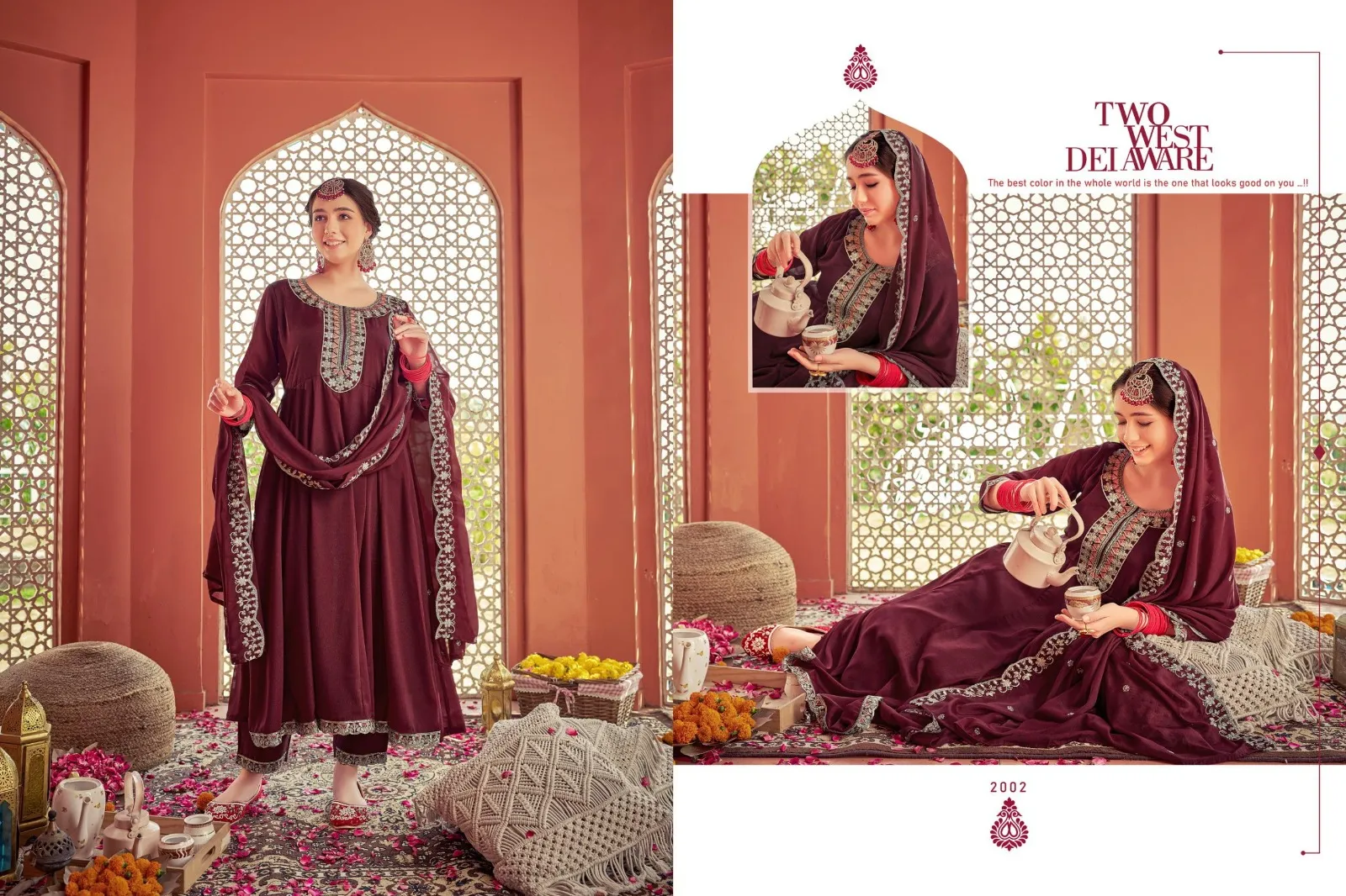Isavasyam Corporation Mugal Vol-01 Georgette Wholesale Readymade Salwar Suit Collection - Image 5