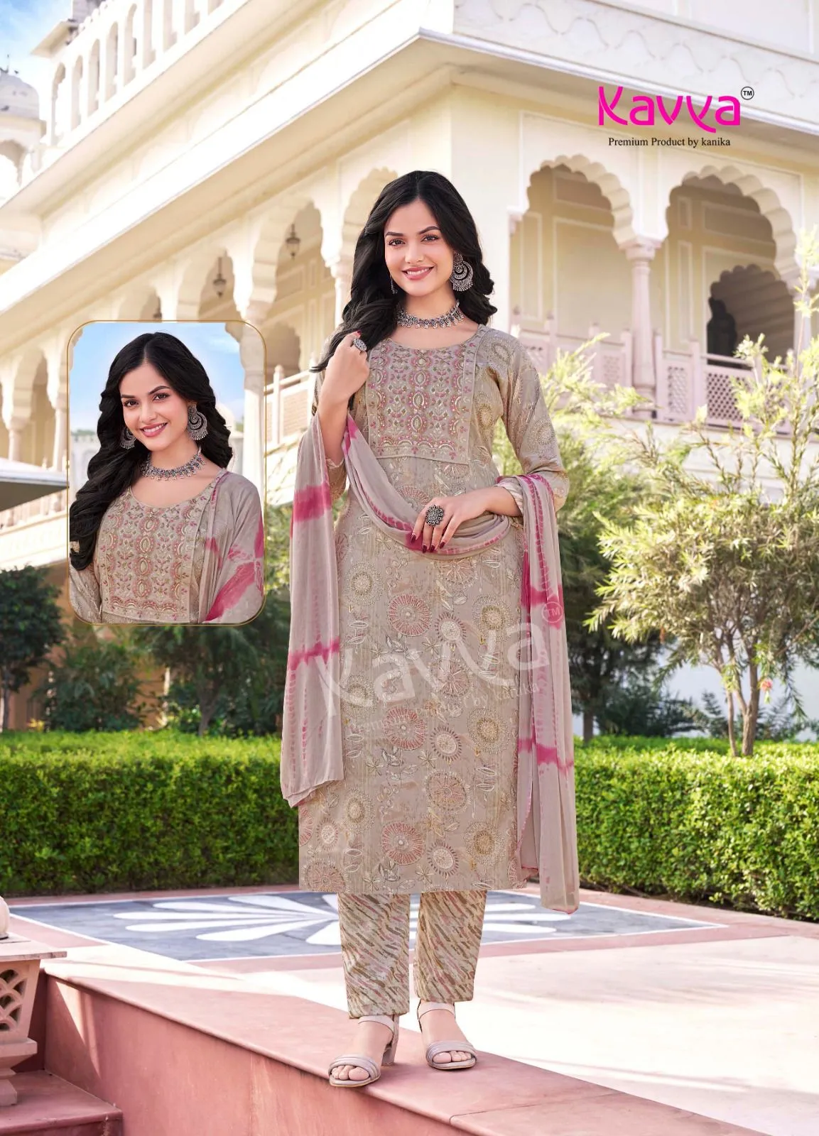 Kavya Deepika Vol 31 Straight Kurti Wholesale Readymade Salwar Suit Collection - Image 3