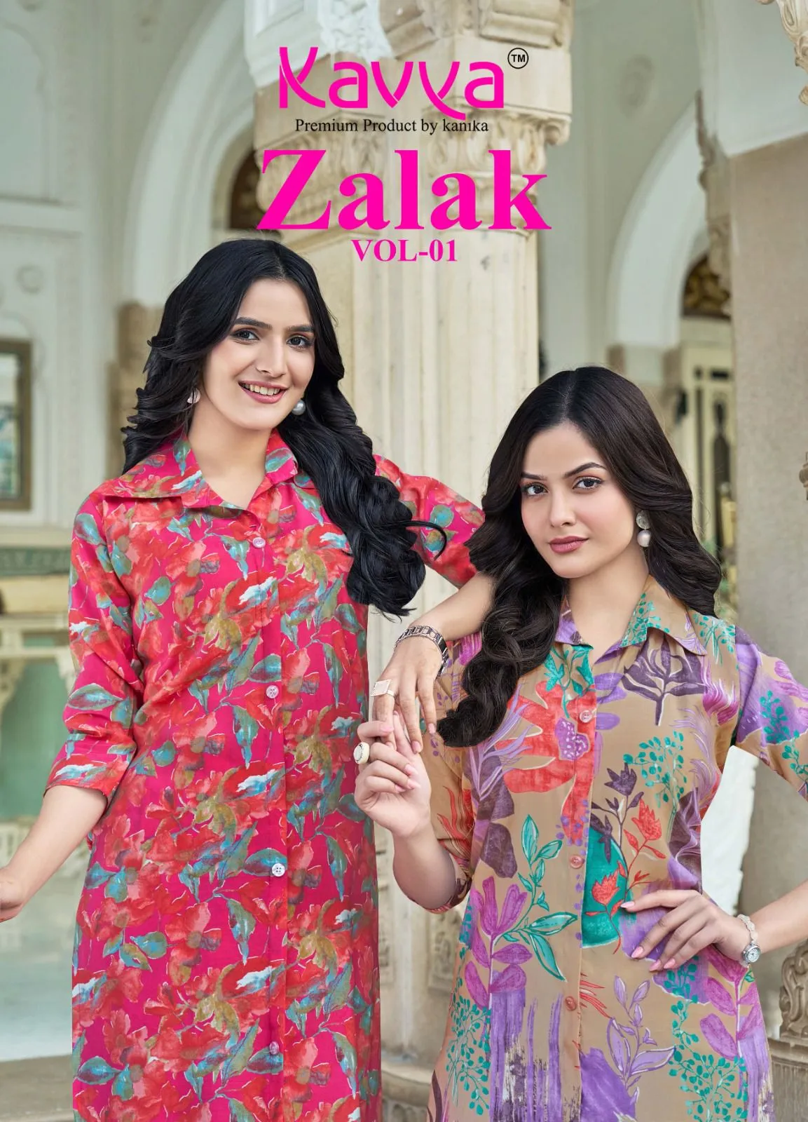 Kavya Zalak Vol 1 Chanderi Wholesale Fancy Kurti with Pant Collection