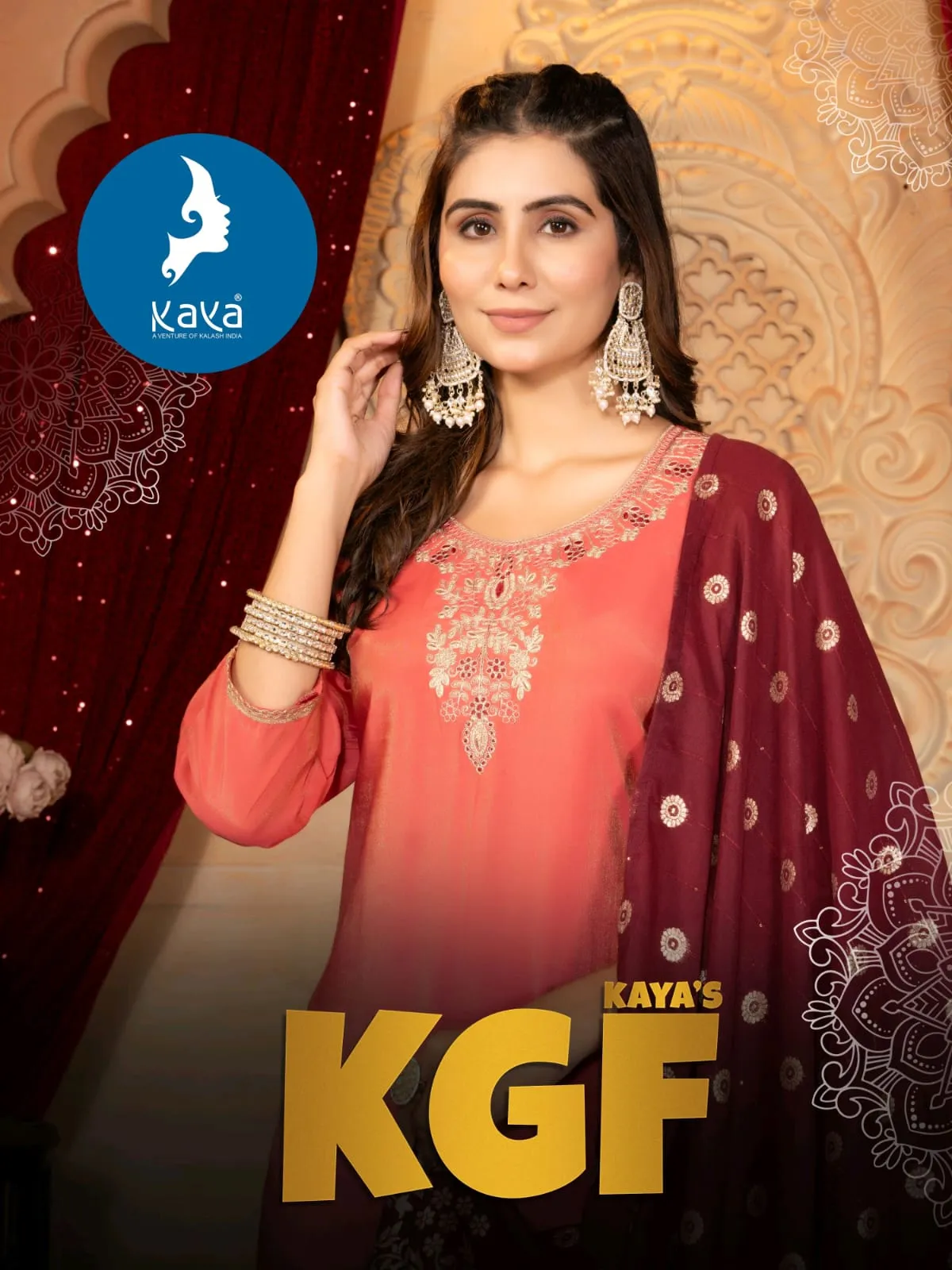 Kaya Kgf Roman Wholesale Readymade Salwar Suit Collection