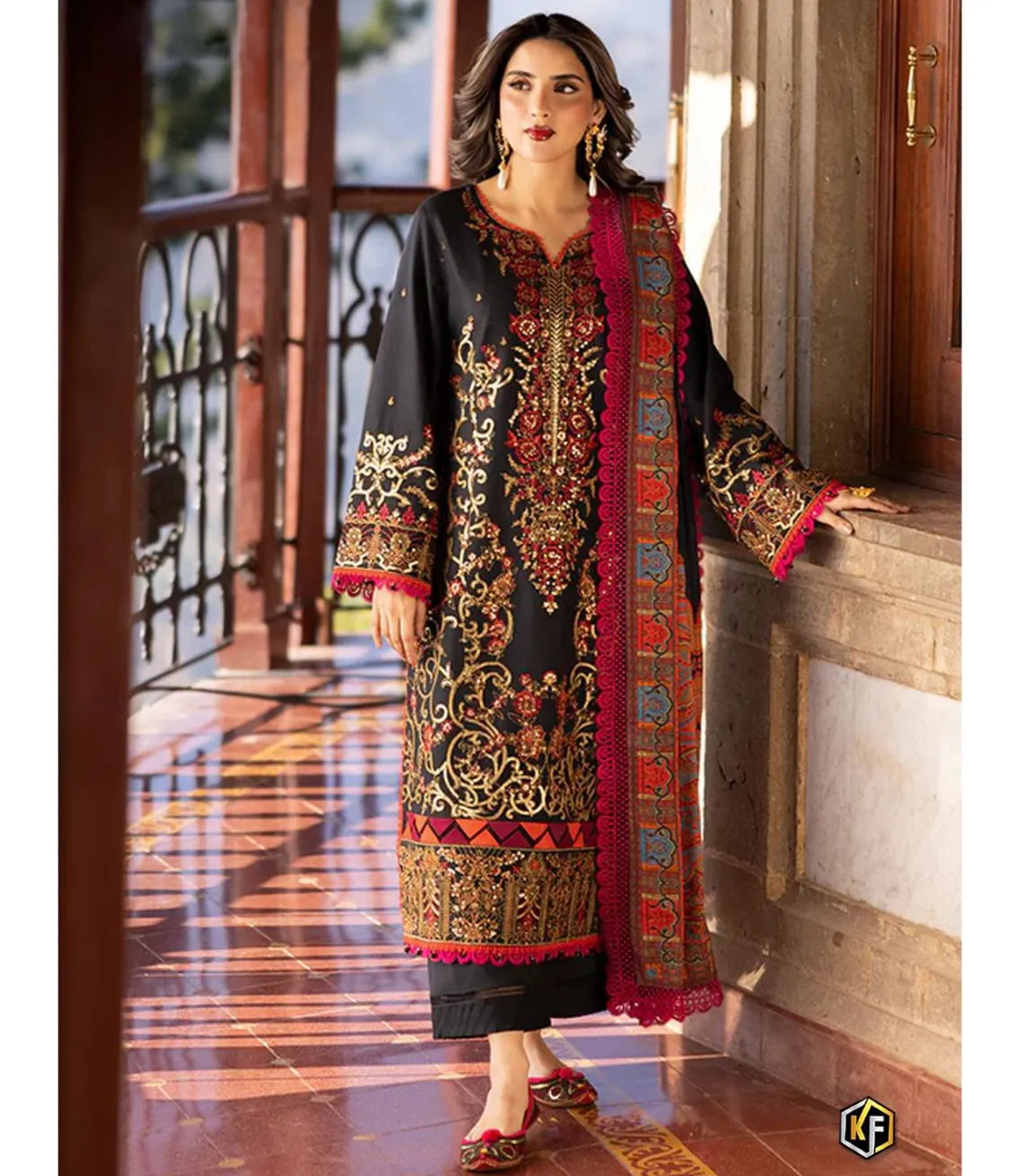 Keval Maria B Vol 34 Heavy Cotton Luxury Wholesale Pakistani Salwar Suit Collection