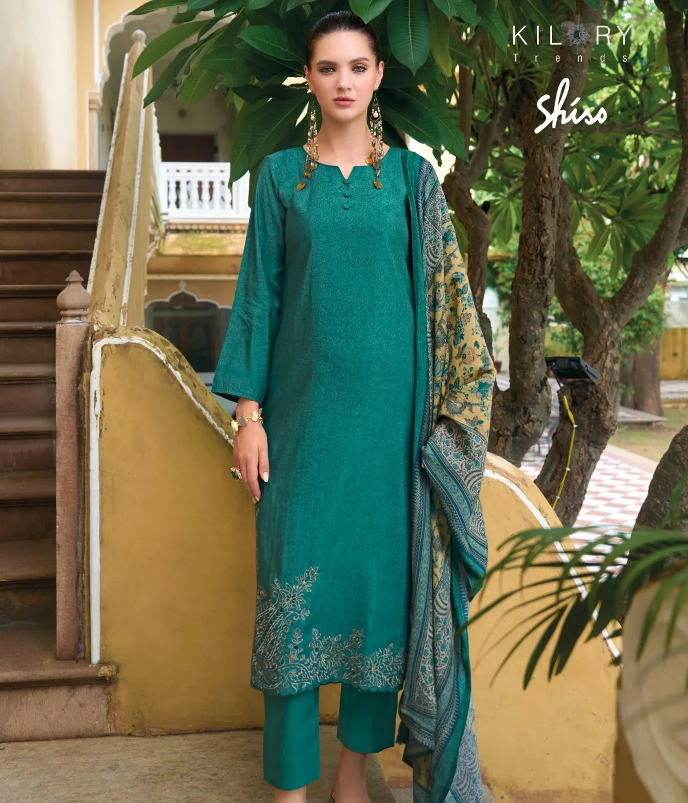 Kilory Shiso Viscose Modal Silk Wholesale Fancy Salwar Suit Collection
