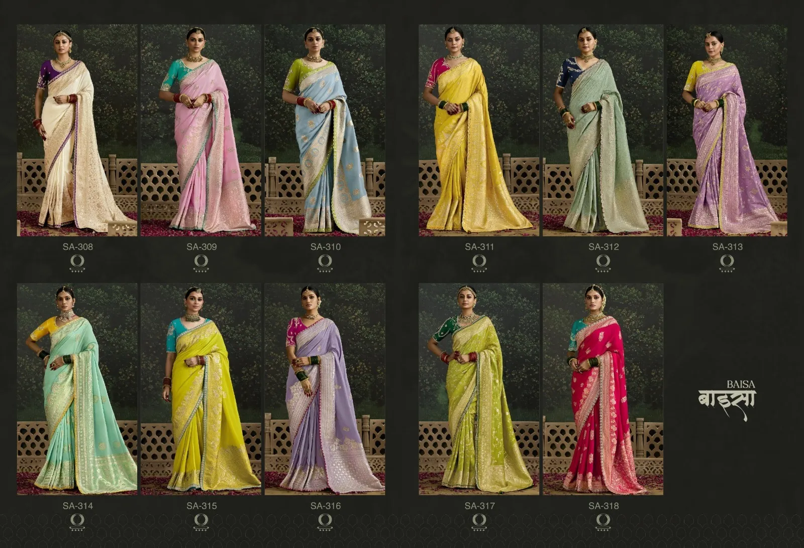 Kimora Baisa Dola Silk Wholesale Designer Sarees Collection — Wholesale Sarees, Kimora wholesale from Surat — view 11