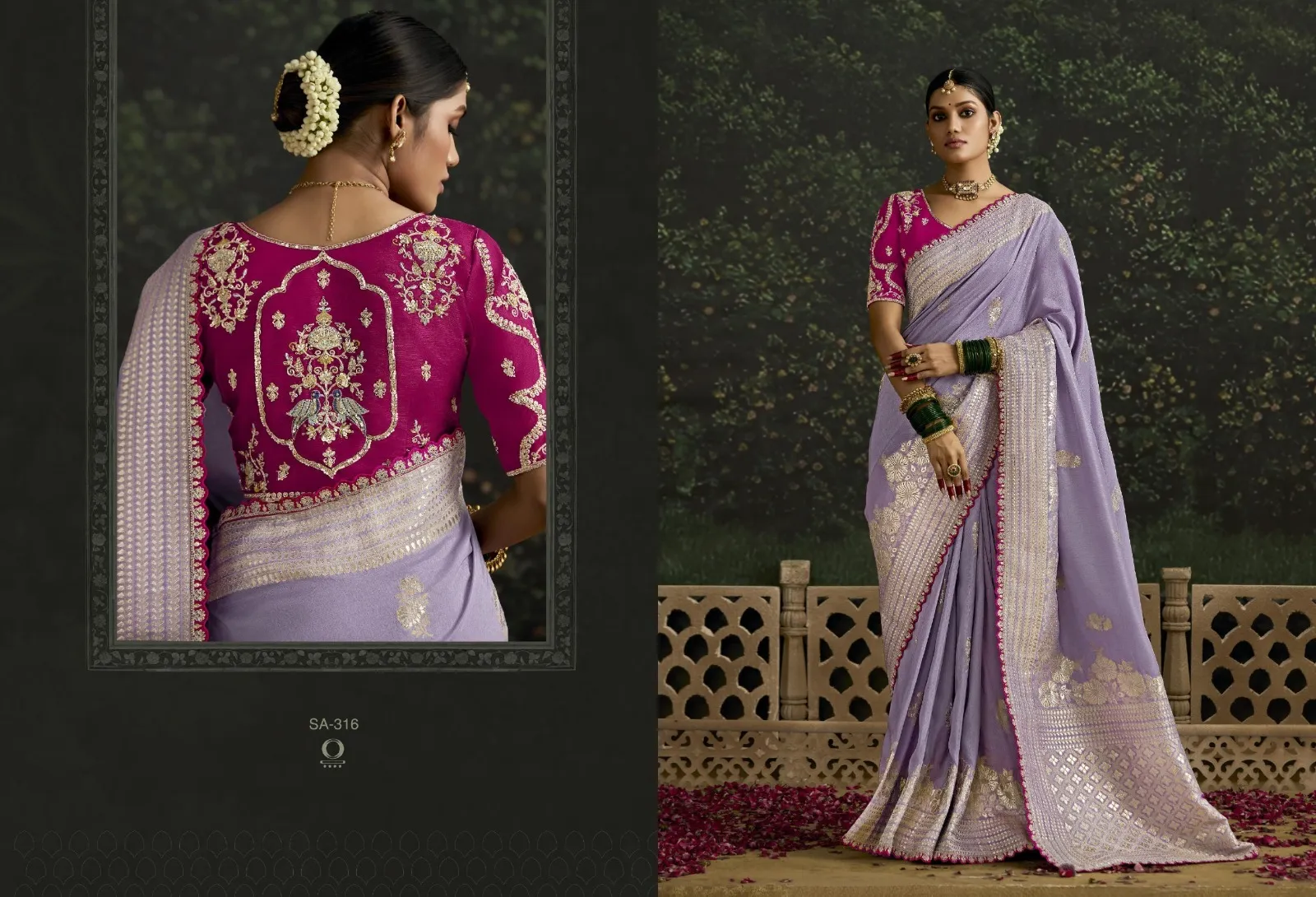 Kimora Baisa Dola Silk Wholesale Designer Sarees Collection — Wholesale Sarees, Kimora wholesale from Surat — view 3