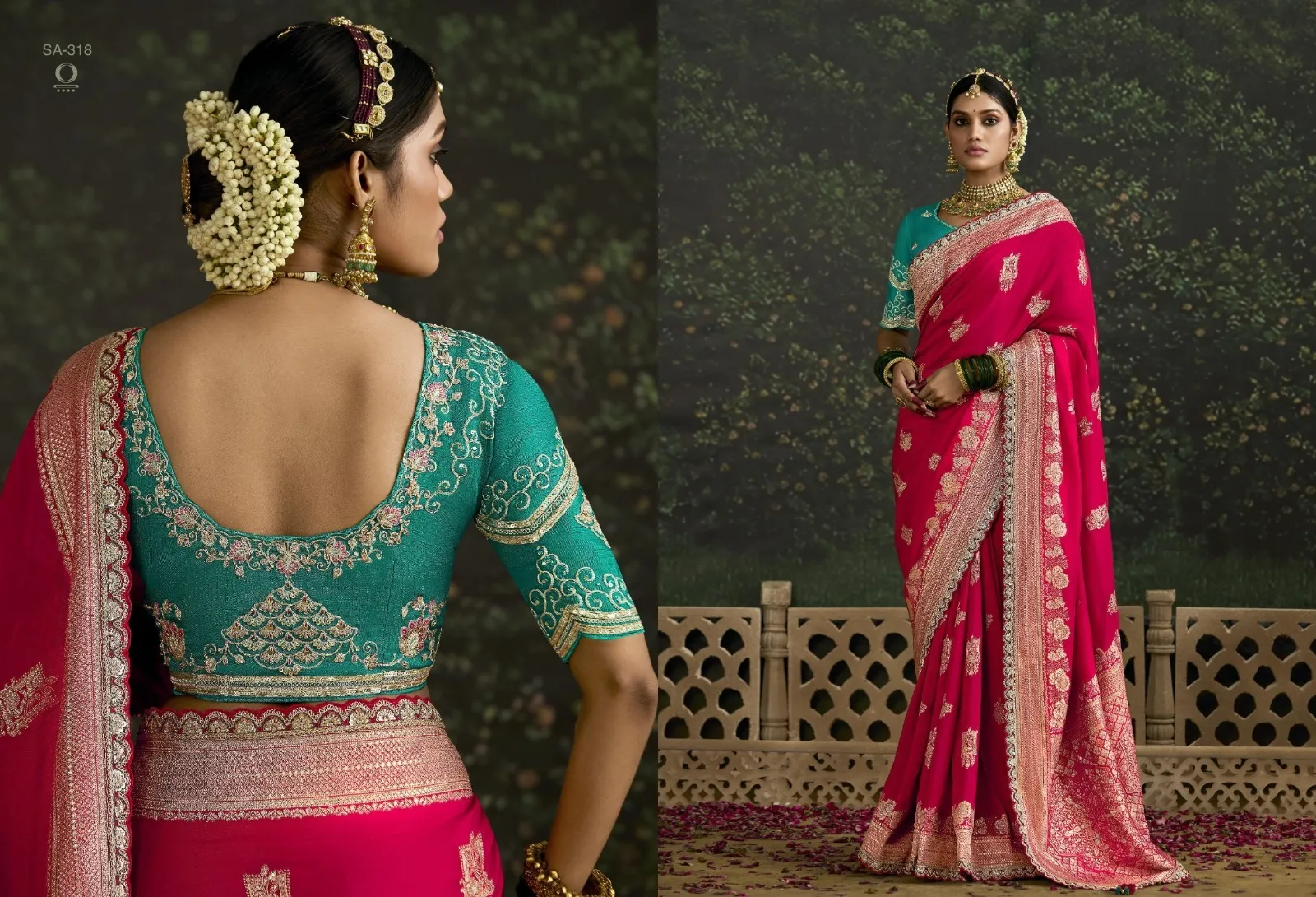 Kimora Baisa Dola Silk Wholesale Designer Sarees Collection — Wholesale Sarees, Kimora wholesale from Surat — view 4