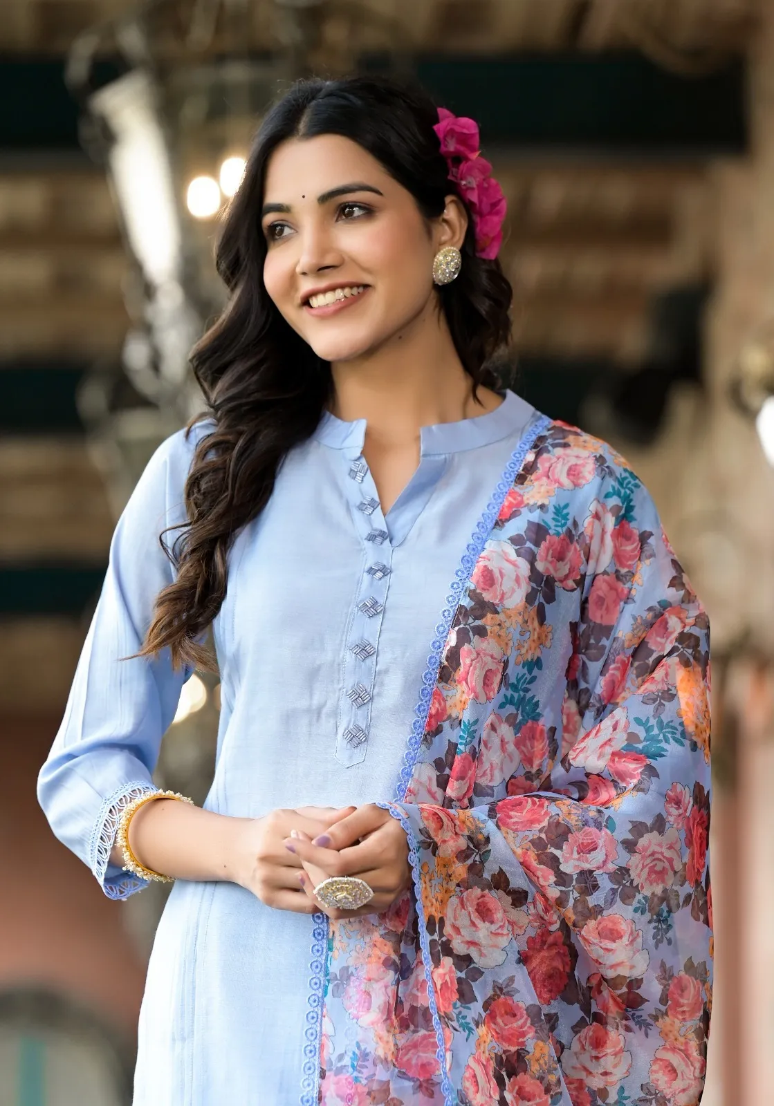 Label Khoj 9603 Modal Silk Wholesale Readymade Salwar Suit Collection - Image 3