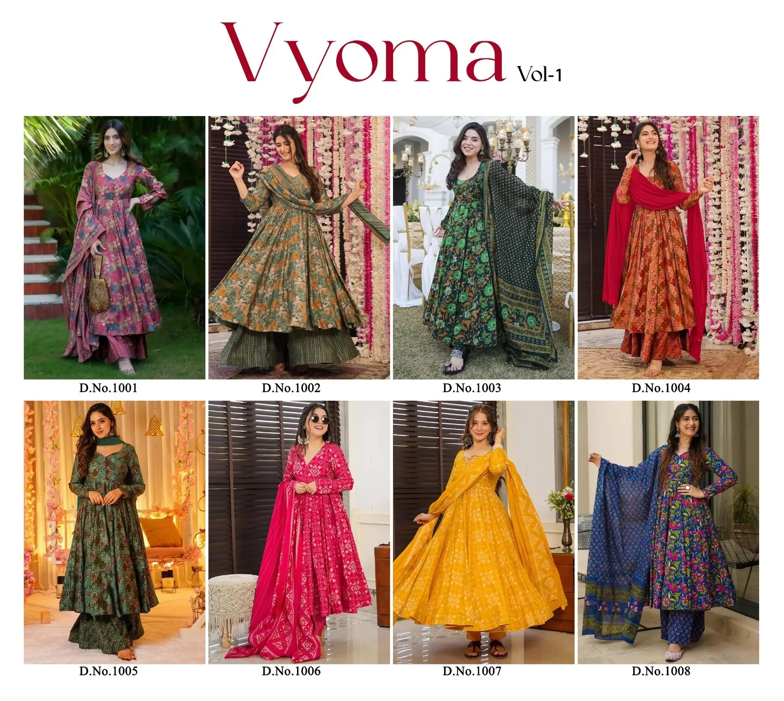 Lucaya Vyoma Vol-01 Pure Maslin Wholesale Readymade Salwar Suit Collection - Image 9