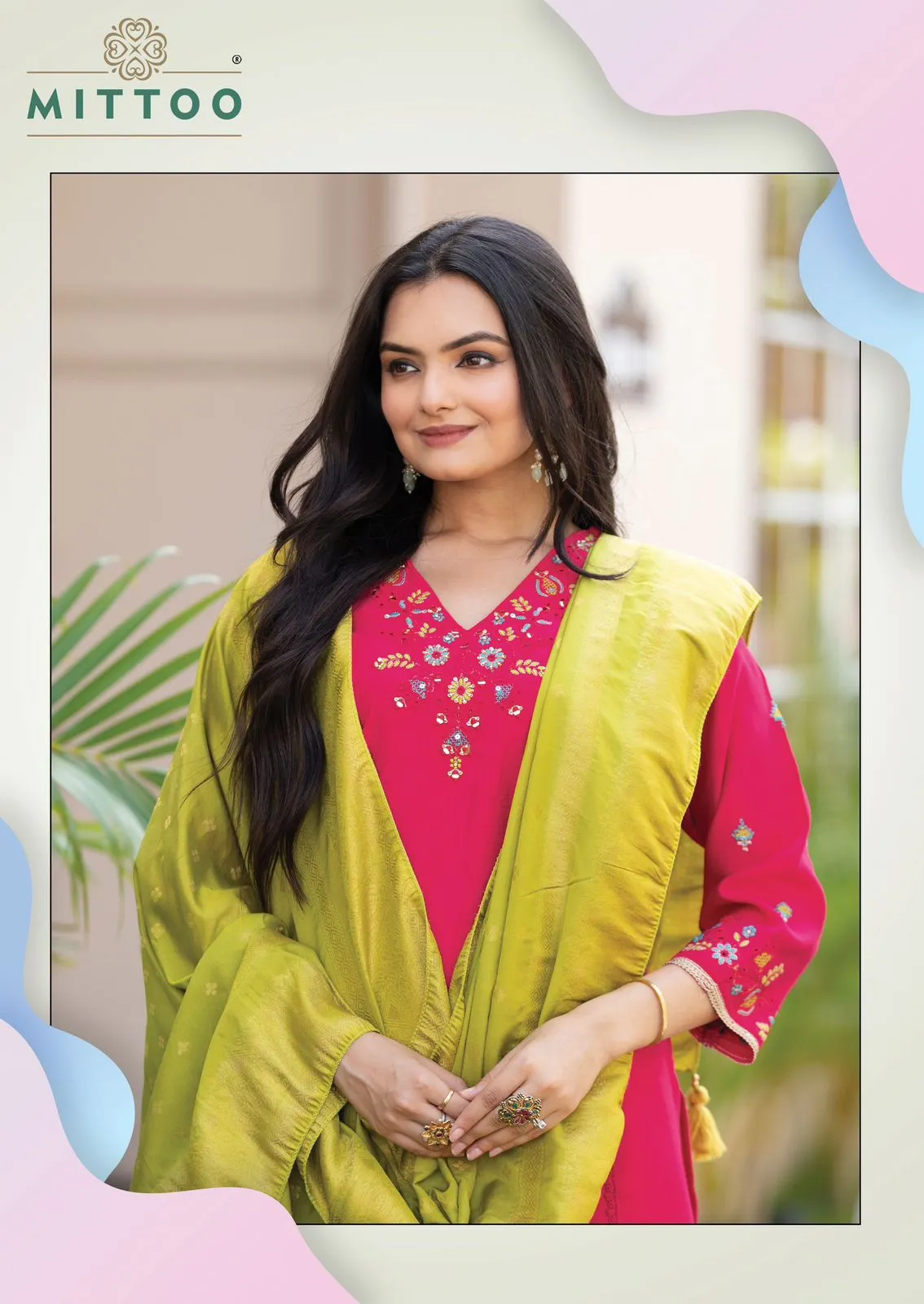 Mittoo Anara Modal Slub Wholesale Readymade Salwar Suit Collection — Wholesale Readymade Suit, Mittoo wholesale from Surat - Gallery Image 5
