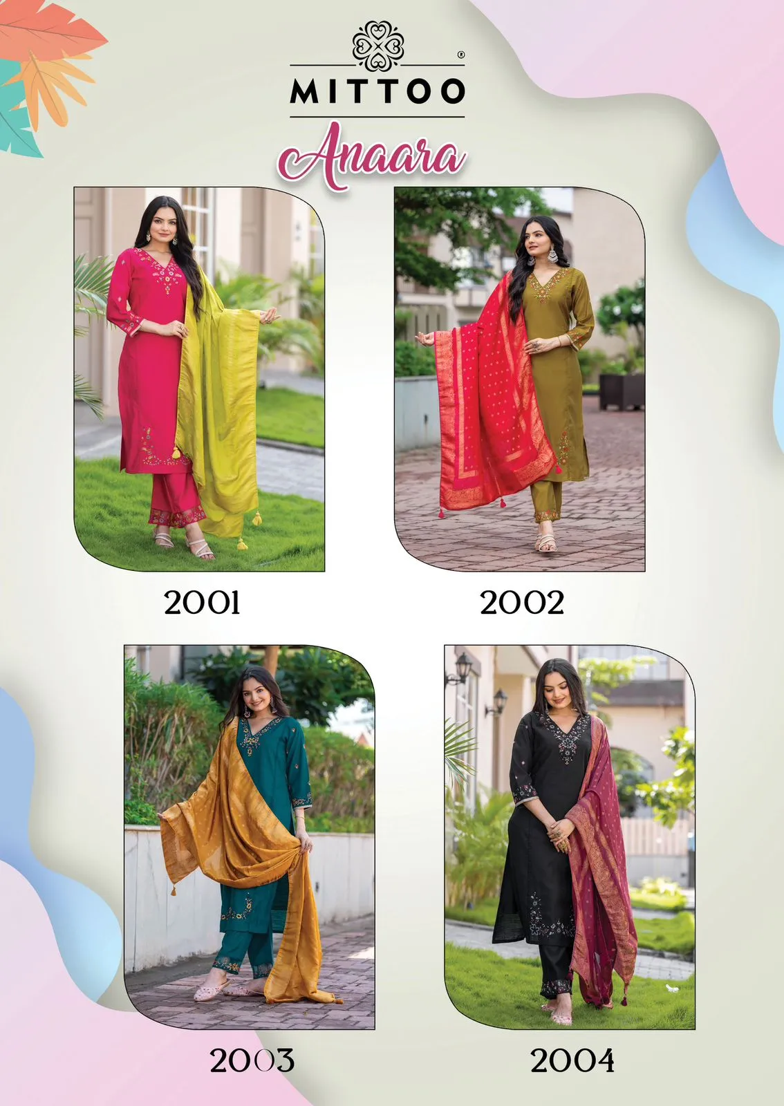 Mittoo Anara Modal Slub Wholesale Readymade Salwar Suit Collection — Wholesale Readymade Suit, Mittoo wholesale from Surat — view 7