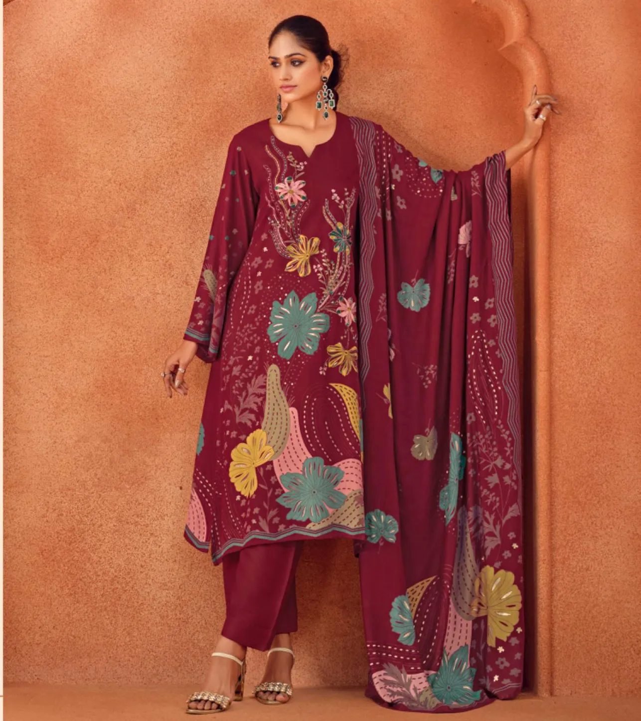 Mumtaz Tamanna Viscose Pashmina Printed Wholesale Winter Collection