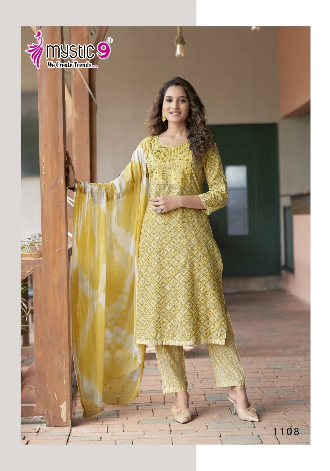Mystic 9 Shagun Vol 11 Rayon Capsule Foil Print Wholesale Readymade Salwar Suit Collection - Image 7