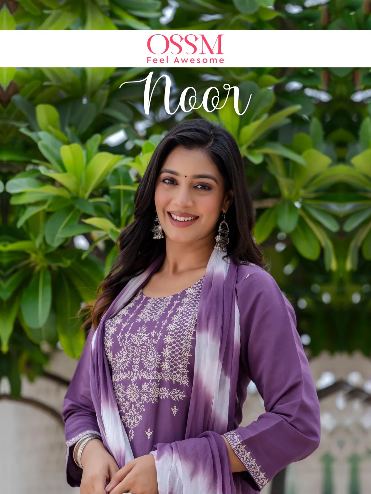 Ossm Noor Viscos Roman Silk Wholesale Readymade Salwar Suit Collection