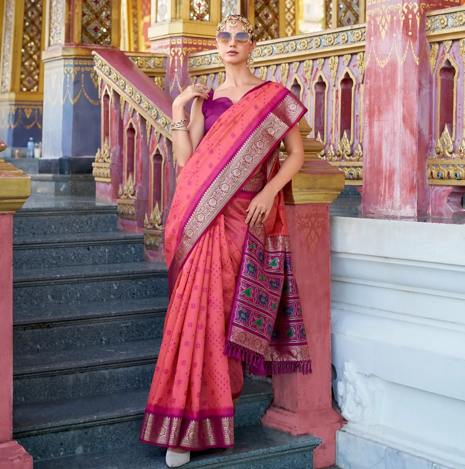 Rajpath Aradhya Silk Handloom Silk Wholesale Fancy Sarees Collection