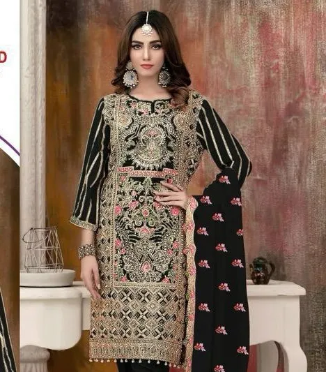 Ramsha R-1197 Nx Georgette Wholesale Pakistani Salwar Suit Collection