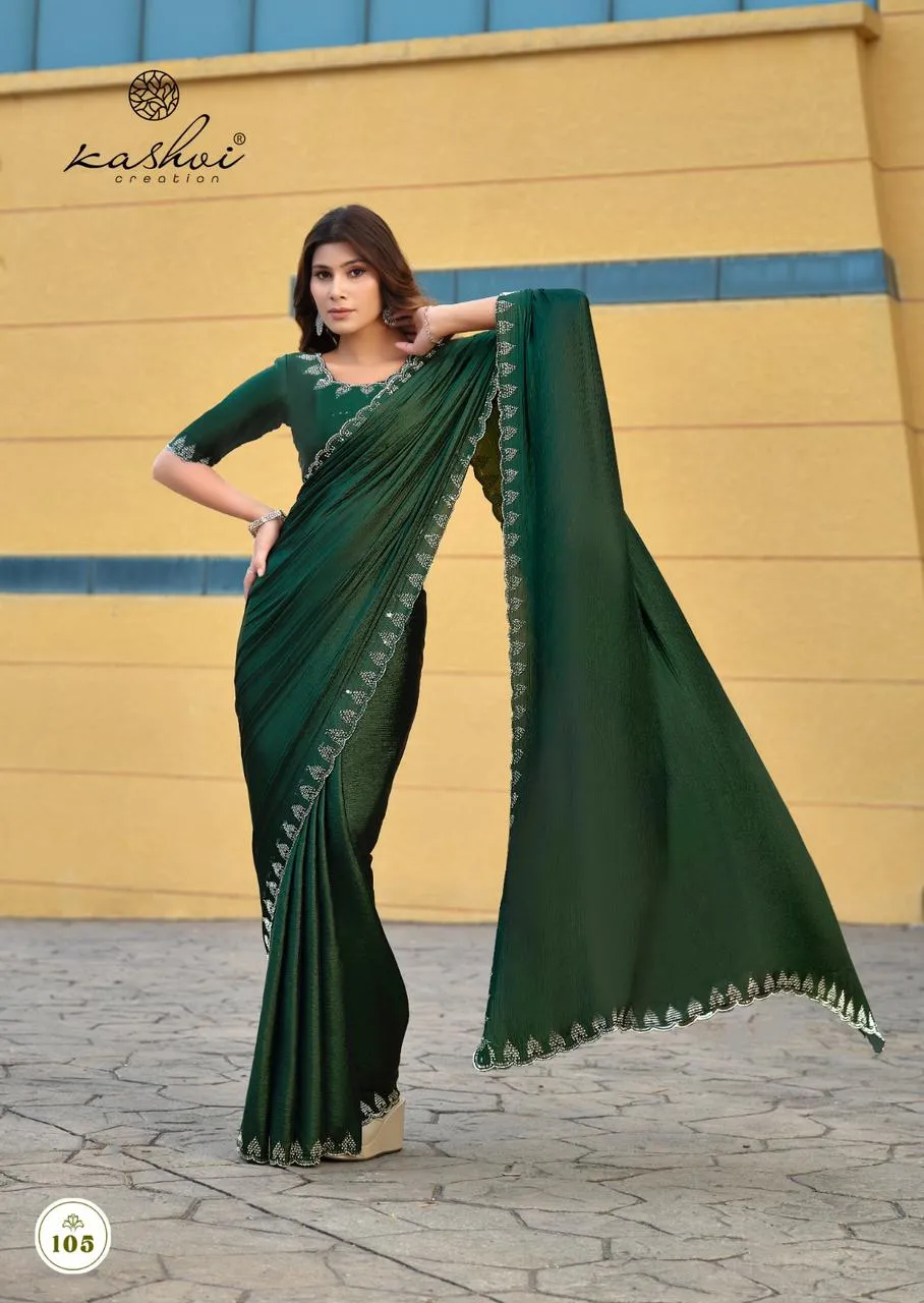 Sapphire Kashvi Creation Soft Silk Wholesale Sarees Collection