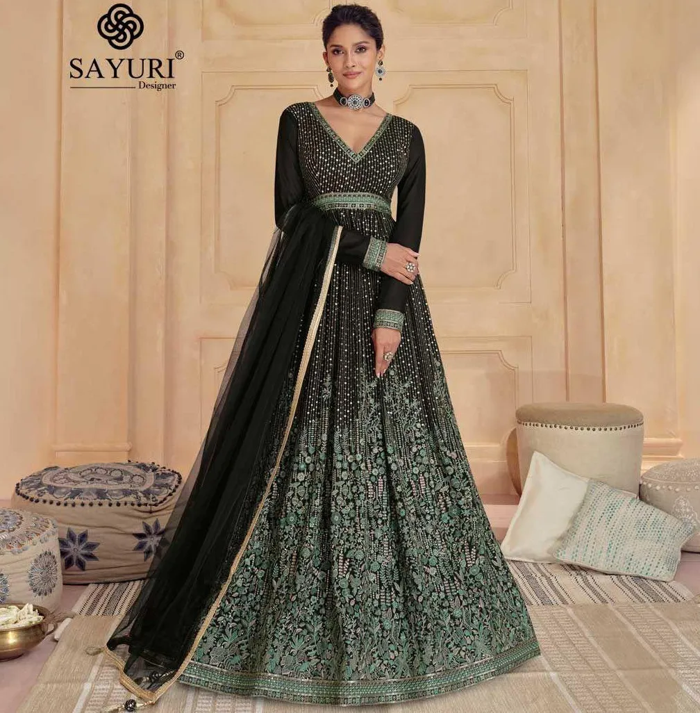 Sayuri Sajdaa Nx Georgette Wholesale Designer Salwar Suit Collection