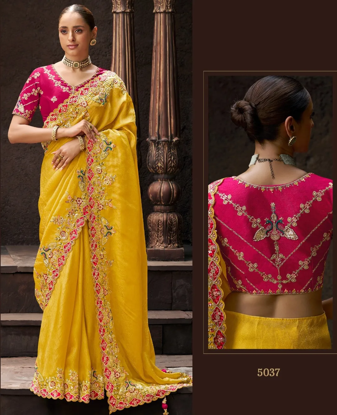 Shisha Kum Kum Viscose Tissue Wholesale Designer Sarees Collection