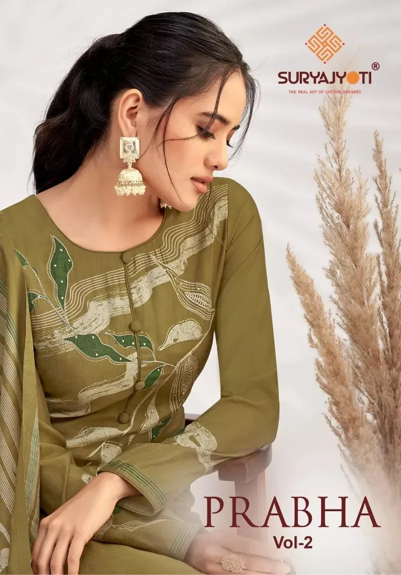 Suryajyoti Prabha Vol 2 Modal Discharge Printed Wholesale Unstarched Salwar Suit Collection