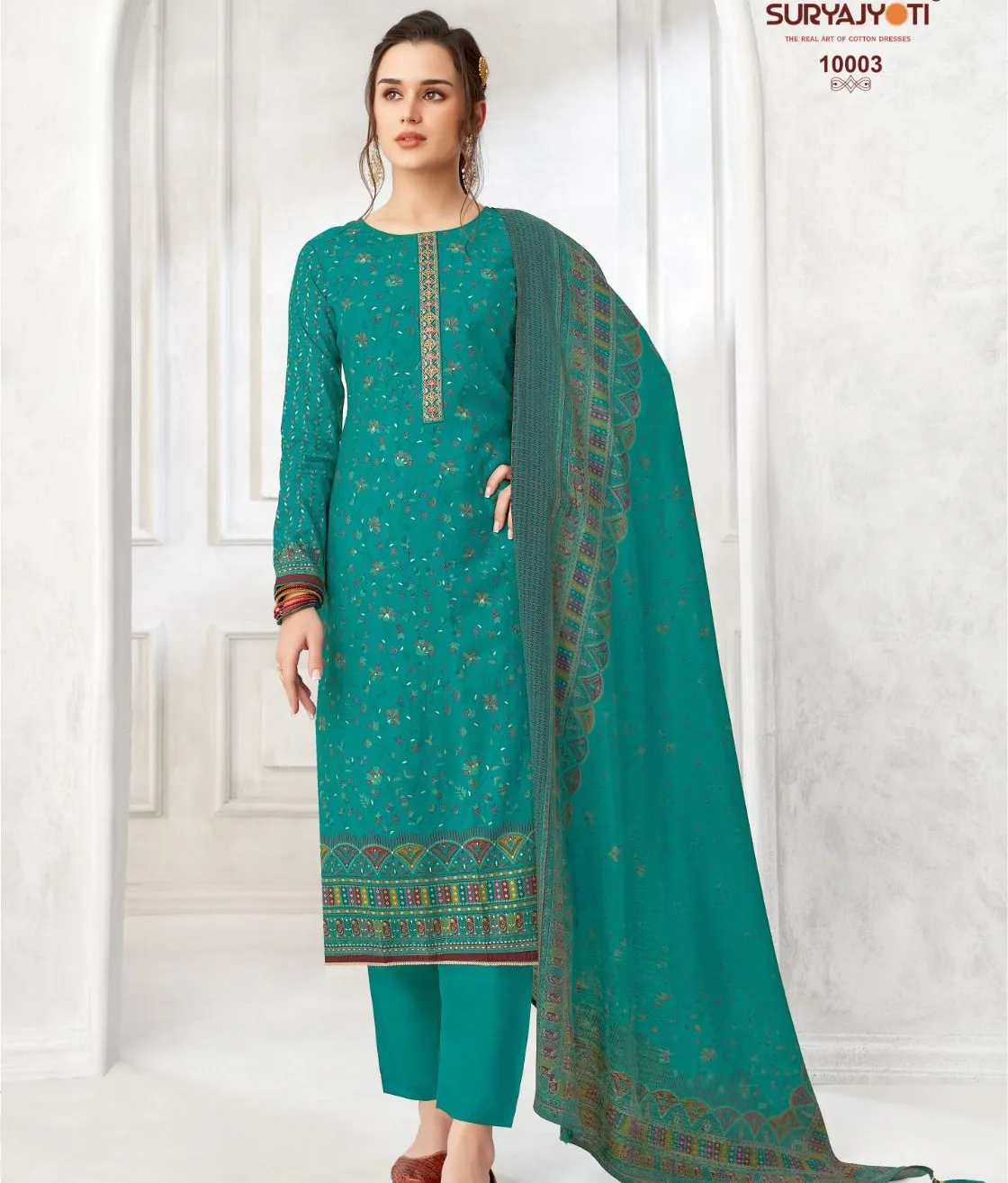 SuryaJyoti Pushpa Vol 10 Modal Printed Wholesale Fancy Salwar Suit Collection