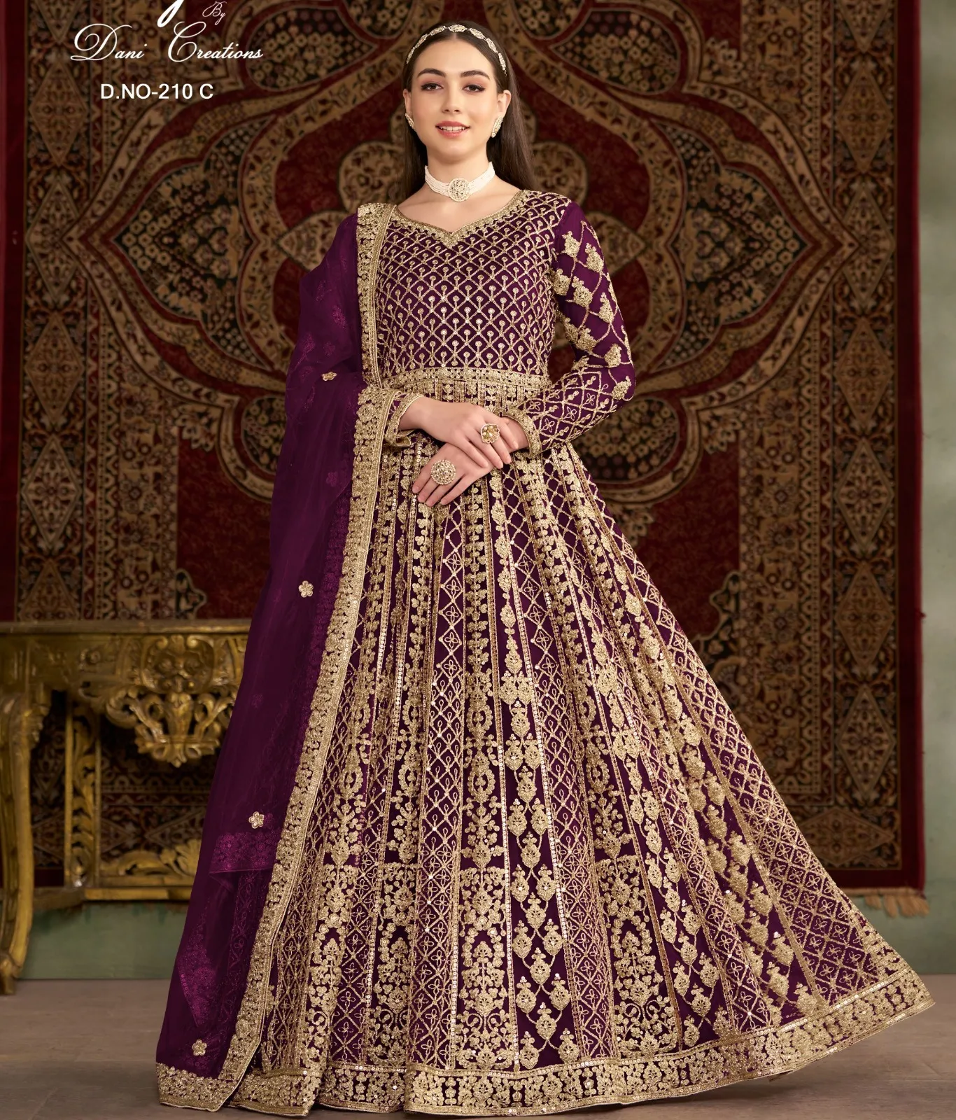 Twisha Aanaya Vol 210 Net Wholesale Designer Gown Collection