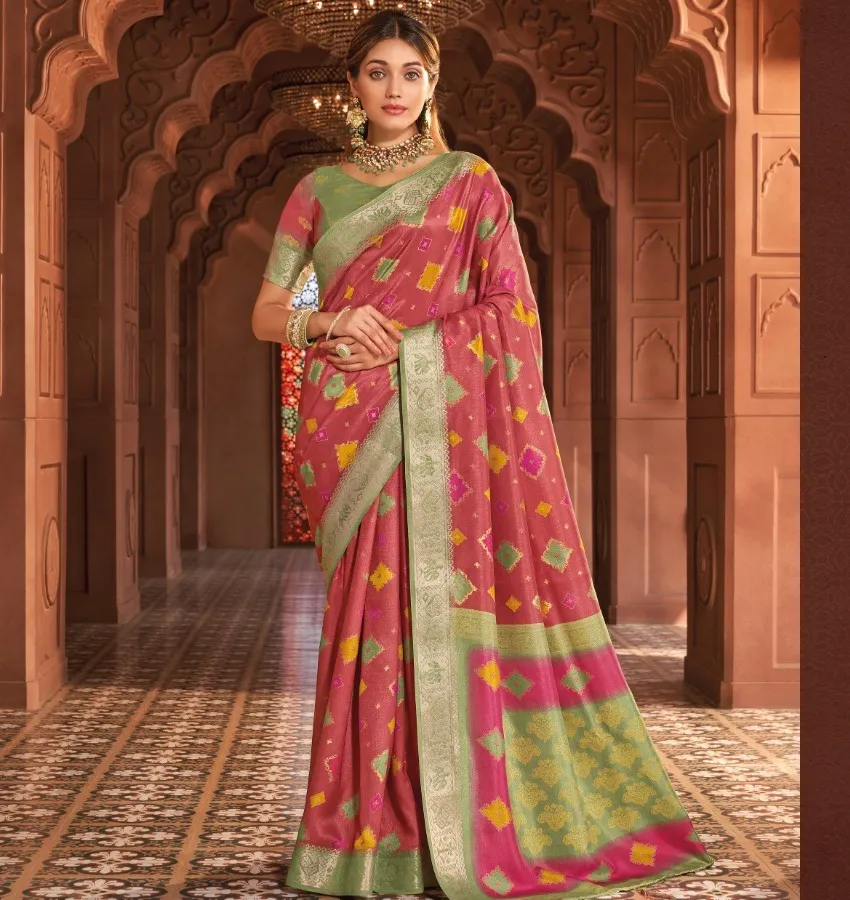 Vipul Angora Silk Wholesale Fancy Sarees Collection