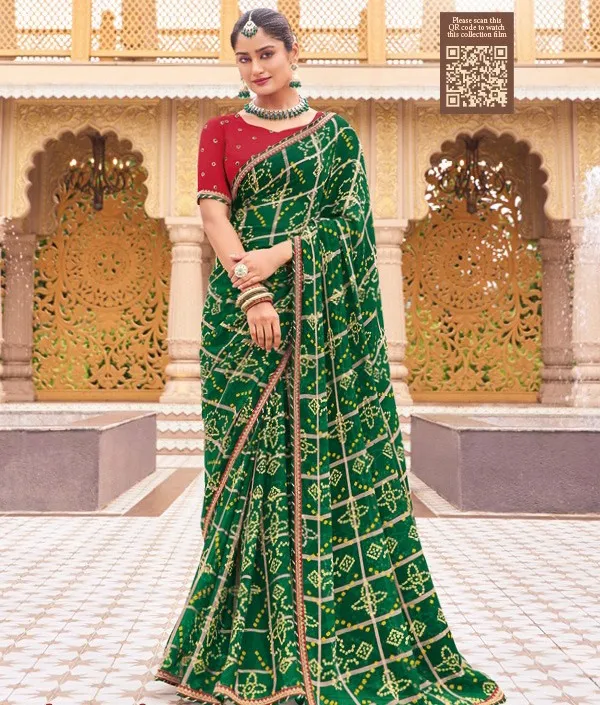 Vipul Jeevan Saathi Vol 2 Georgette & Chiffon Wholesale Fancy Sarees Collection