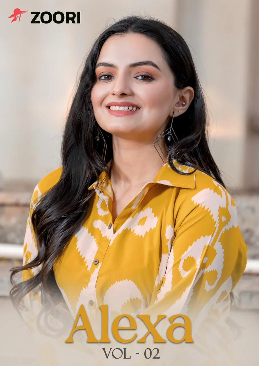 Zoori Alexa Vol 2 Rayon Print Wholesale Fancy Kurti with Pant Collection