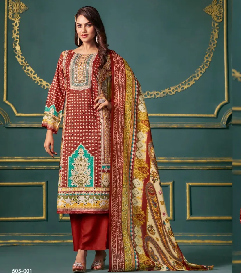Zulfat Tisha Fancy Printed Wholesale Unstitched Salwar Suit Collection