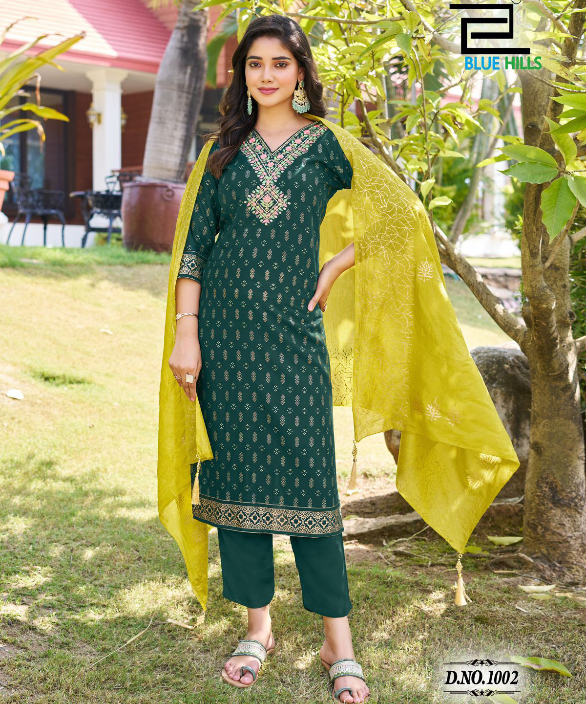 Blue Hills Lakshmi Rayon Wholesale Readymade Salwar Suit Catalog