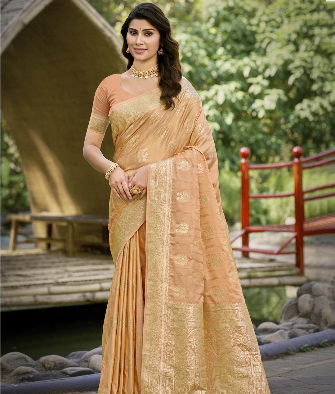 Bunawat Pitambari Festive Wear Satin Silk Wholesale Fancy Sarees Catalog