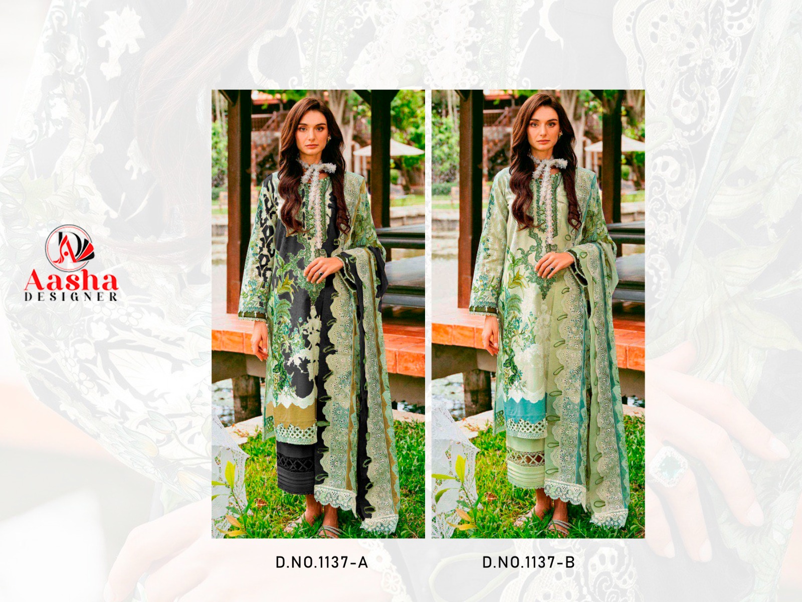 Aasha 1137 Cotton Printed Wholesale Pakistani Salwar Suit Catalog - Image 4