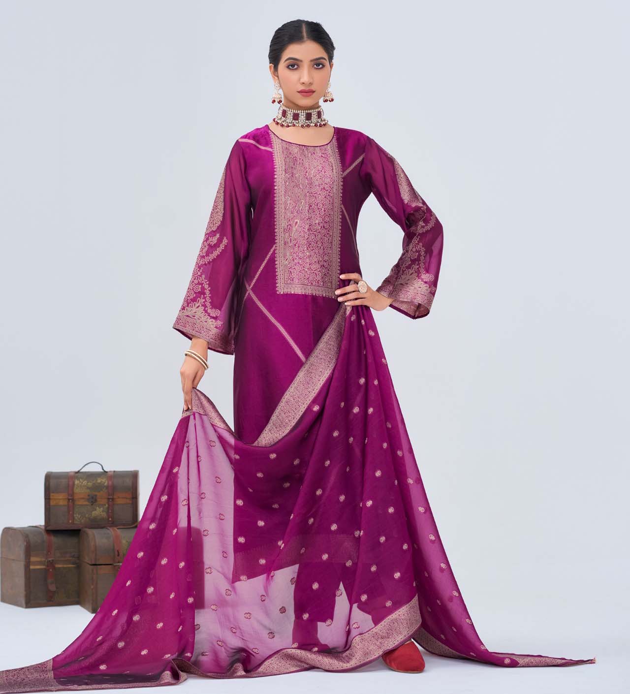 Ibiza Antra Banglory Silk Wholesale Fancy Salwar Suit Catalog