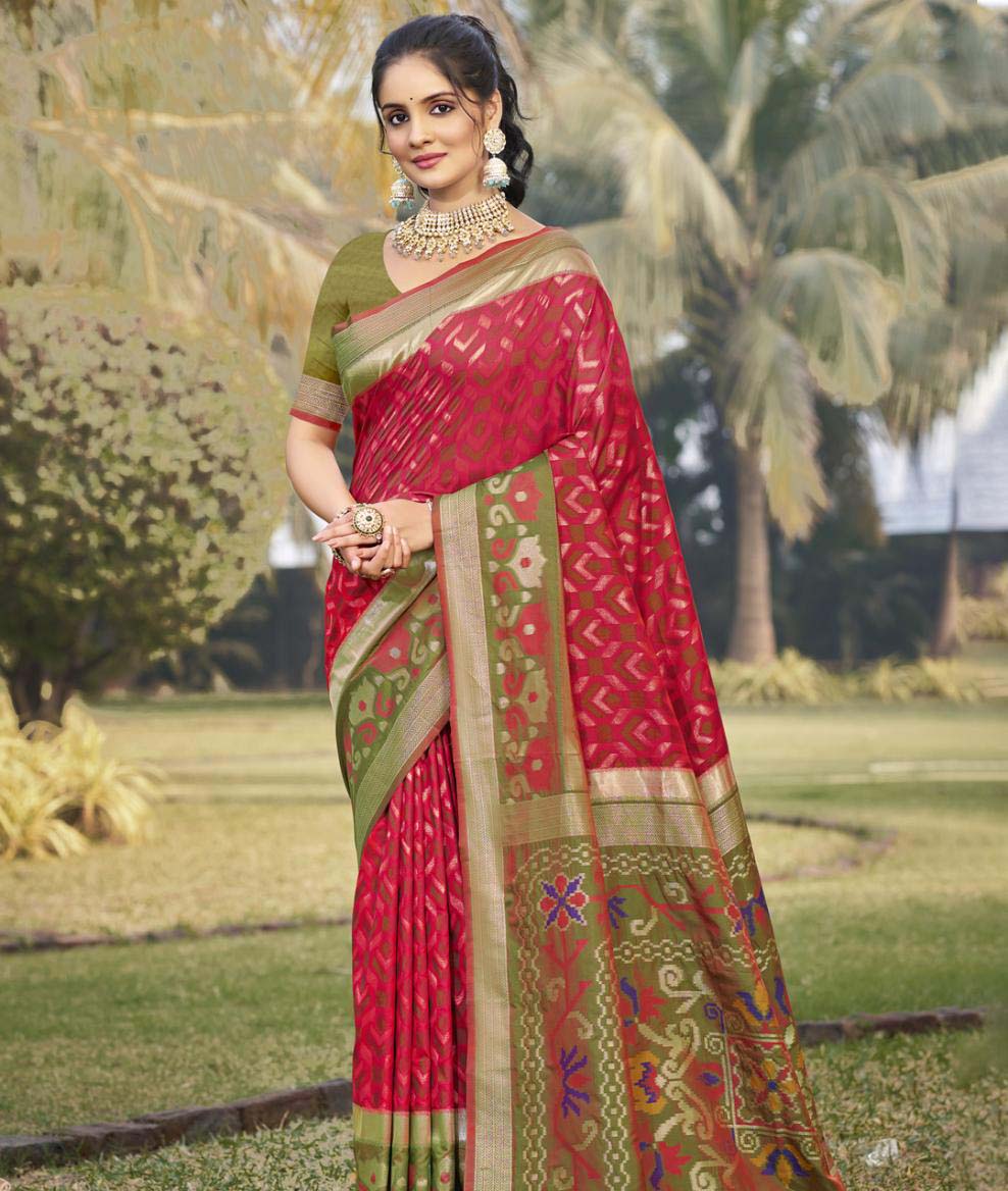 Bunawat Pochampalli Silk Vol 1 Silk Wholesale Fancy Sarees Catalog